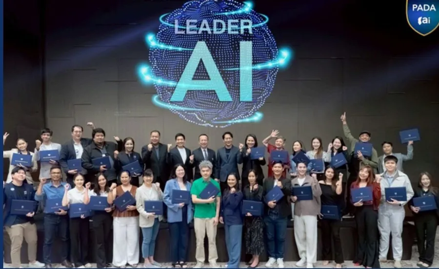 งาน Leader AI มอบวุฒิบัตรผู้เข้าอบรม